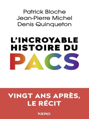 cover image of L'incroyable histoire du PACS